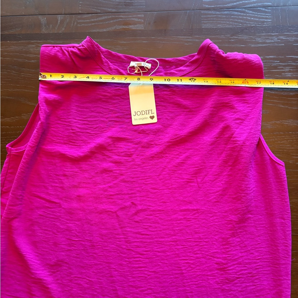 JODIFL Vibrant Pink Tank Top